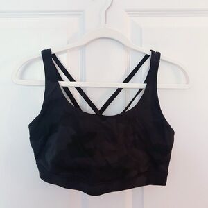 lululemon energy bra in camo